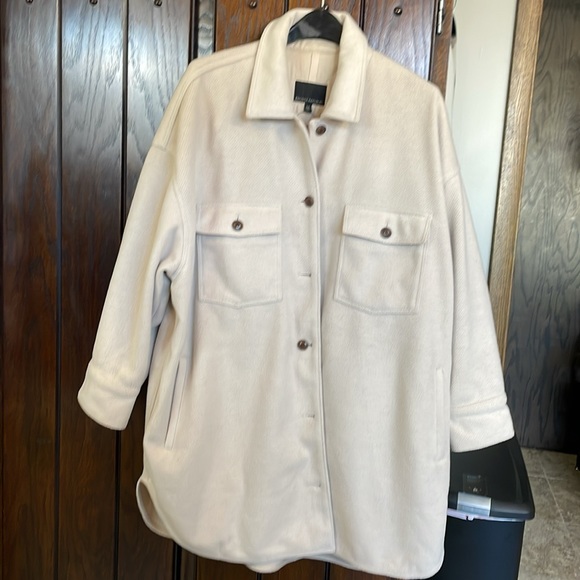 Banana republic barn jacket! Beautiful neutral color! NWT - Picture 2 of 8